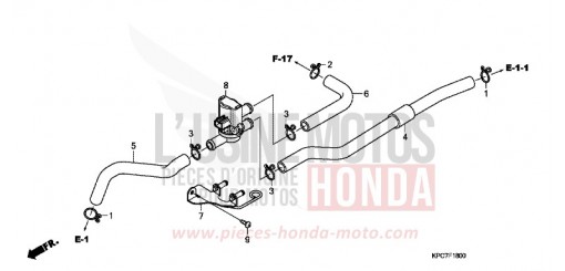 AIR INJECTION CONTROL XL125V9 de 2009